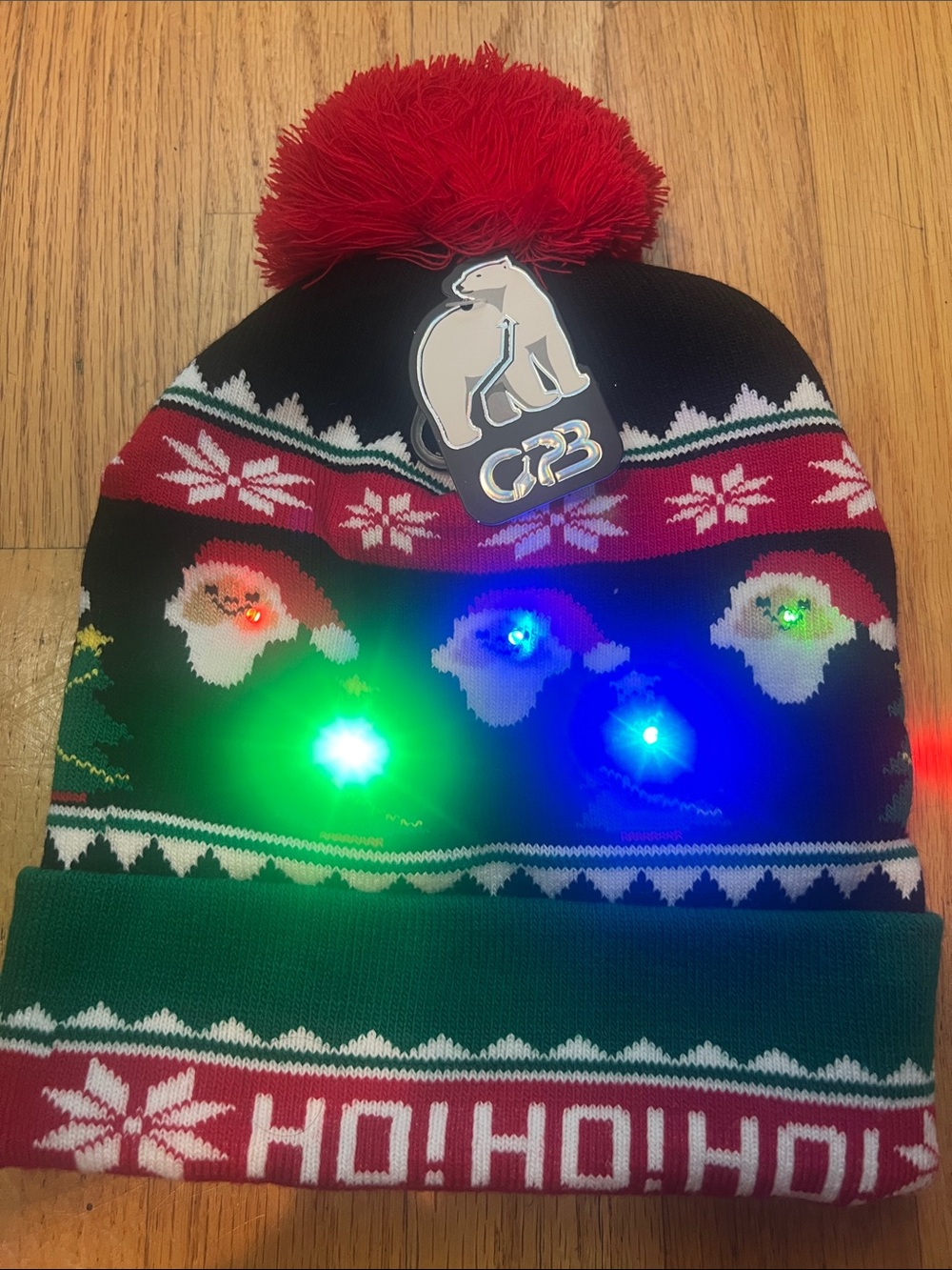 Holiday Hat with Lights